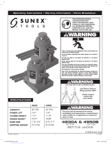 Sunex Tools 4950B Operating Instructions Manual