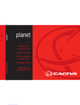 Cagiva 2003 Planet 125 Manual do proprietário