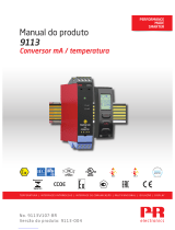PR electronics 9113Bx Manual do usuário
