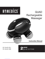 HoMedics RC-QUAD-2EU Manual do proprietário