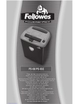 Fellowes Powershred PS-60 Manual do usuário