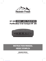 Heaven Fresh HF 100 Manual do usuário