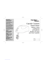 Hamilton Beach Cupcake Creations Manual do usuário