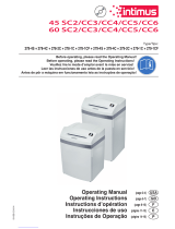 Intimus 60CC5 Operating Instructions Manual