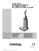 Nilfisk-Advance America GU 455 Dual Manual do usuário