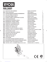Ryobi RBL26BP Manual do usuário