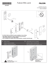 ALLEGION Falcon MA Series Installation Instructions Manual