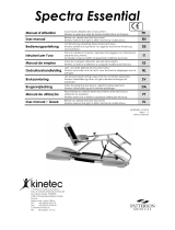 Patterson Medical Kinetec Spectra Essential Manual do usuário