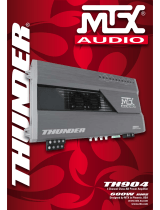 MTX Thunder TH90.4 Manual do proprietário