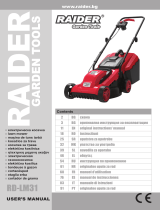 Raider Garden Tools RD-LM31 Manual do usuário