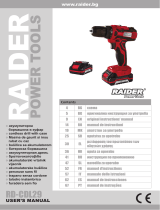 Raider Power Tools RD-CDL29 Manual do usuário