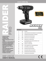 RAIDER Pro RDP-CDL30 Manual do usuário