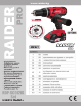 RAIDER Pro RDP-SCDI20S Manual do usuário