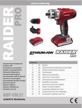 RAIDER Pro RDP-CDL21 Manual do usuário