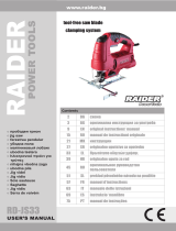 Raider Power Tools RD-JS33 Manual do usuário