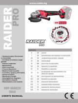 RAIDER Pro RDP-SBAG20 Manual do usuário