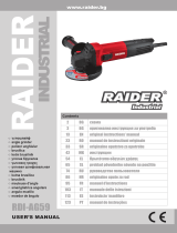 Raider Industrial RDI-AG59 Manual do usuário