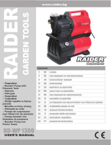 Raider Garden Tools RD-WP1300 Manual do usuário