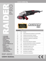 RAIDER Pro RDP-AG65 Manual do usuário