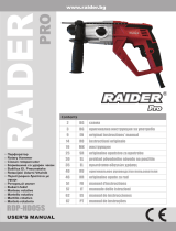 RAIDER Pro RDP-HD05S Manual do usuário