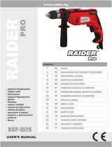 RAIDER Pro RDP-ID28 Manual do usuário