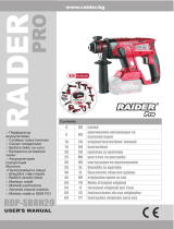 RAIDER Pro RDP-SBRH20 Manual do usuário