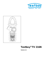 TESTBOY TV 216N Manual do usuário