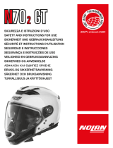 Nolan N70-2 GT Instruções de operação