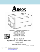 Argox X Series Manual do usuário