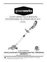Greenworks 21222 Manual do proprietário