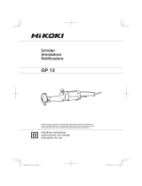 Hikoki GP13 Manual do usuário