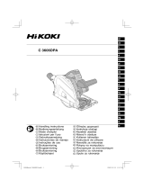 Hikoki C3606DPA Manual do usuário