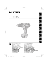 Hikoki DS10DAL Manual do usuário