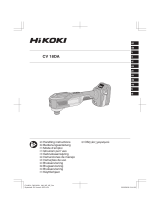 Hikoki CV18DA  Manual do usuário