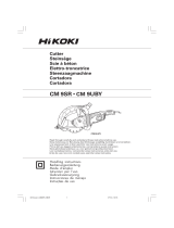 Hikoki CM9SR Manual do usuário