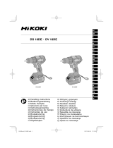 Hikoki DS18DE Manual do usuário