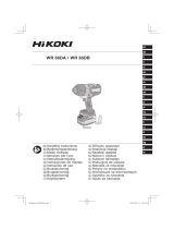 Hikoki WR36DB Manual do usuário