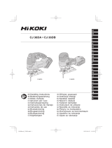 Hikoki CJ36DB Manual do usuário