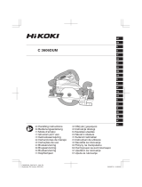 Hikoki C3606DUM Manual do usuário