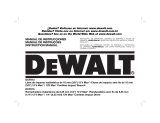 DeWalt DCF813S2 Manual do usuário