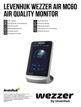 Levenhuk MC60 Wezzer Air Quality Monitor Manual do usuário