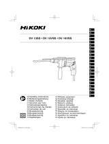 Hikoki DV16VSS Manual do usuário
