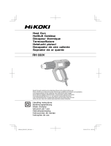 Hikoki RH 600T Manual do usuário