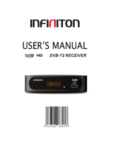 Infiniton INDVB-T2 Manual do proprietário