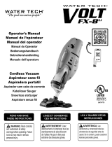Water Tech COLT FX-8Li Cordless Vacuum Manual do usuário
