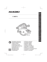 Hikoki C6MEY2 Manual do usuário