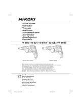 Hikoki W6VM Manual do usuário