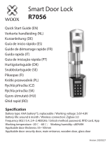 woox R7056 Smart Door Lock Guia de usuario