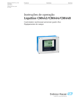 Endres+Hauser BA Liquiline CM442/CM444/CM448 Instruções de operação