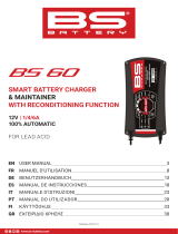 BS BATTERY BS 60 Smart Battery Charger Manual do usuário